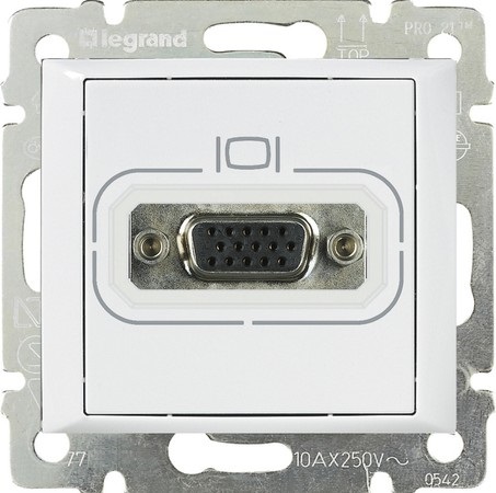 Valena Розетка HD15 белая Legrand арт 770083