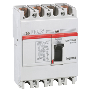 Legrand DRX125 термомагнитный 15A 4П 10KA