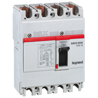 Legrand DRX125 термомагнитный 50A 4П 10KA