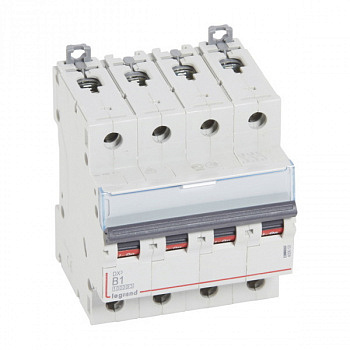 Автоматический выключатель DX3 10000 16kA 1A 4П тип В. Legrand