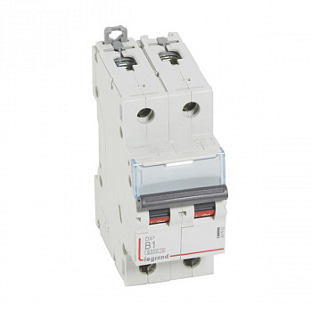 Автоматический выключатель DX3 6000 10kA 1A 2П тип В. Legrand