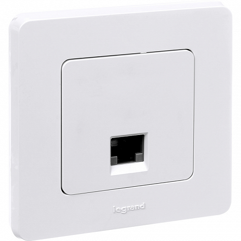 Информационная розетка RJ 45 - категория 6 - UTP - INSPIRIA - белый