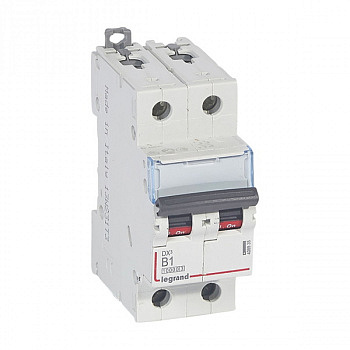 Автоматический выключатель DX3 10000 16kA 1A 2П тип В. Legrand