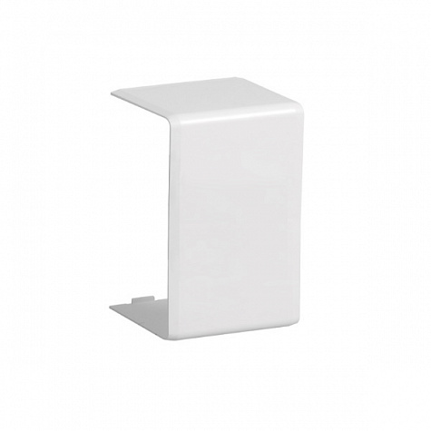 Накладка на стык для мини-плинтусов DLPlus 20х12,5 Белый. Legrand