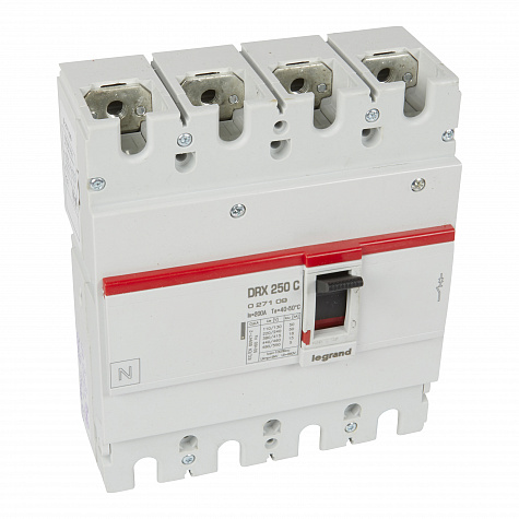 Legrand DRX250 термомагнитный 200A 4П 18KA