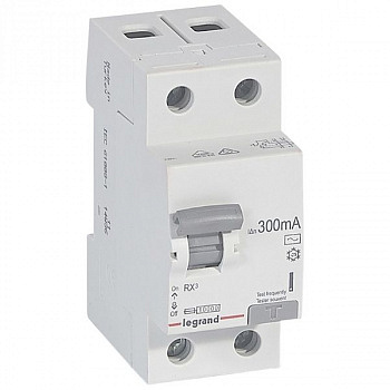 УЗО RX3 2П 300mA 25А тип AC. Legrand