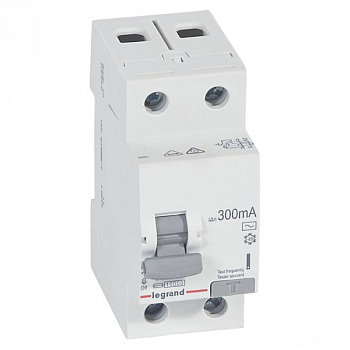 УЗО RX3 2П 300mA 40А тип AC. Legrand арт 402033