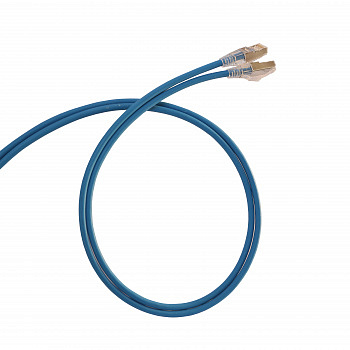 Legrand Шнур коммутационный HD RJ 45 - категория 6 - F/UTP - LSZH - экранированный - 2 м - голубой