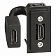 Розетка HDMI с предварительным подключением 1 модуль LIVING NOW