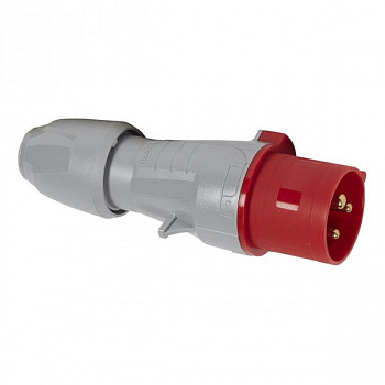 Прямая вилка IP44 380/415В 16A 2К+З P17 Tempra Pro. Legrand