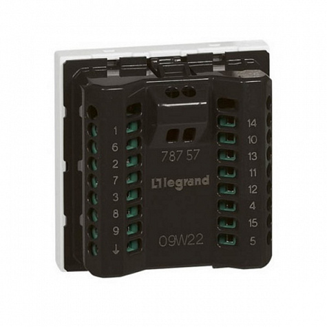 Розетка HD 15, Белый. Legrand Mosaic арт 078757