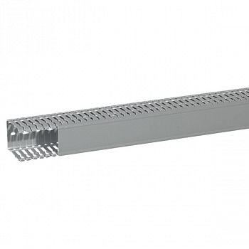 Кабель-канал перфорированный Transcab 60x80 мм, Серый. Legrand