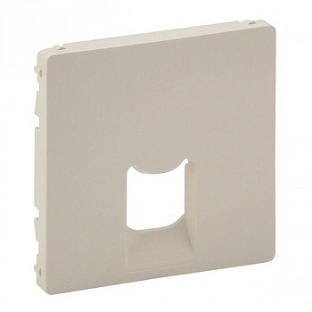 Лицевая панель для одиночных телефонных/информационных розеток. Слоновая кость. Legrand Valena LIFE арт. 755411