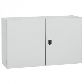 Металлический щит Atlantic IP55 со сплошной монтажной платой 600x800x300 2 двери. Legrand