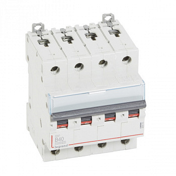 Автоматический выключатель DX3 10000 16kA 40A 4П тип В. Legrand