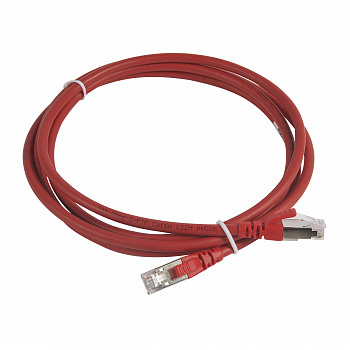 Legrand Коммутационный шнур RJ 45 категория 6а S/FTP LSZH экранированный 2 м красный