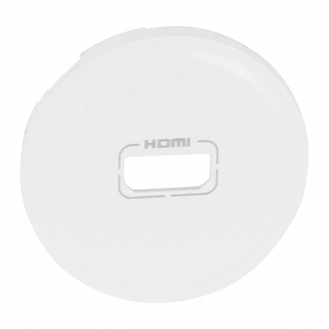 Лицевая панель розетки аудио/видео HDMI. Белый. Legrand Celiane 068216