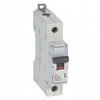 Автоматический выключатель DX3 6000 10kA 25A 1П тип В. Legrand
