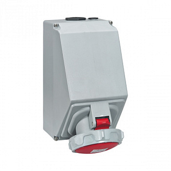 Розетка накладная 125А 3К+Н+З 380В IP67 P17 Tempra Pro. Legrand