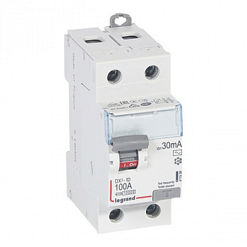 УЗО DX3 2П 30mA 100А тип AC. Legrand арт 411508