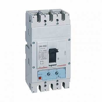 Legrand DRX630 термомагнитный 3P 500A 50кА настраиваемый