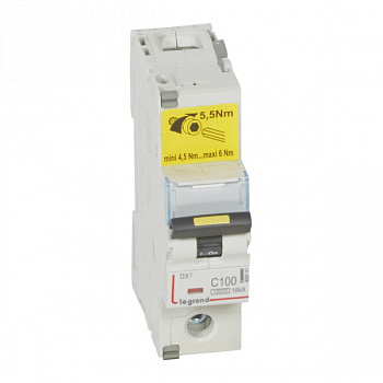 Автоматический выключатель DX3 10000 16kA 100A 1П тип C. Legrand