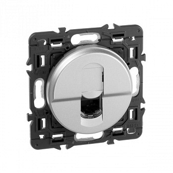 Розетка компьютерная RJ 45 UTP категории 6 Титан. Celiane. Legrand