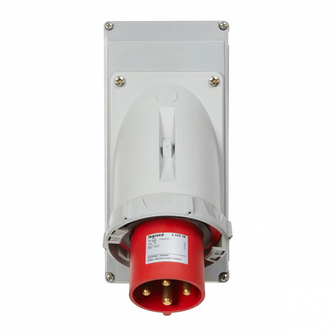 Вилка накладная 63А 3К+З 230В IP67 P17 Tempra Pro. Legrand