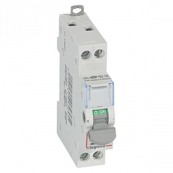 Выключатель-разъединитель DX3-IS 2п 20А с индикатором 1мод. Legrand