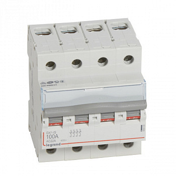 Выключатель-разъединитель DX3-IS 4п 100А 4мод. Legrand