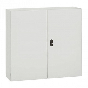Металлический шкаф Atlantic IP55 IK10 RAL 7035 1200x1200x300 квадратный 2 двери. Legrand