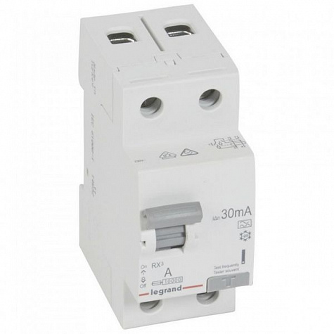 УЗО RX3 2П 30mA 63А тип A. Legrand