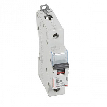 Автоматический выключатель DX3 6000 10kA 20A 1П тип В. Legrand