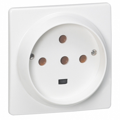 Комплект, силовая розетка 3К+Н+З 32А + Вилка 3К+Н+З 32A IP20 Белый. Legrand