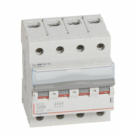 Выключатель-разъединитель DX3-IS 4п 125А 4мод. Legrand