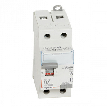 УЗО DX3 2П 30mA 63А тип AC. Legrand