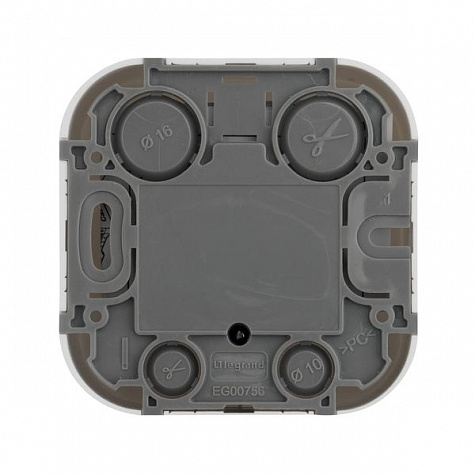 Розетка телефон+компьютер RJ11+RJ45 UTP кат.5е. Белый. Legrand Quteo арт 782221