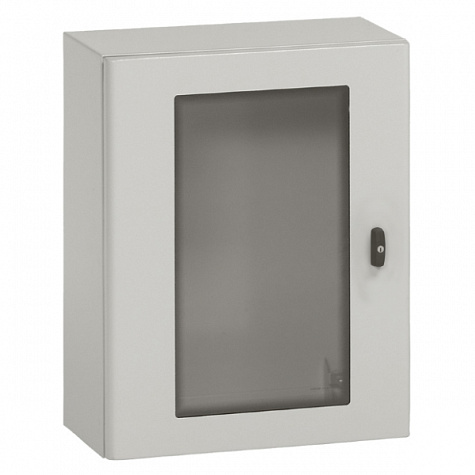 Металлический шкаф Atlantic IP66 IK10 RAL 7035 700x500x250 стеклянная дверь. Legrand 