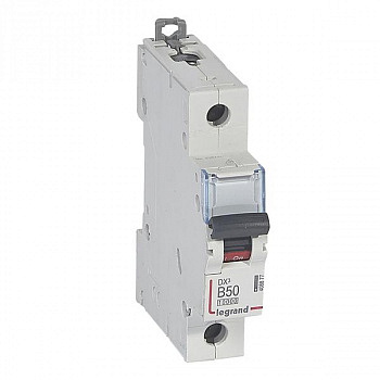 Автоматический выключатель DX3 10000 16kA 50A 1П тип В. Legrand