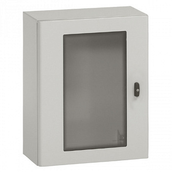 Металлический шкаф Atlantic IP66 IK10 RAL 7035 1000x800x300 стеклянная дверь. Legrand