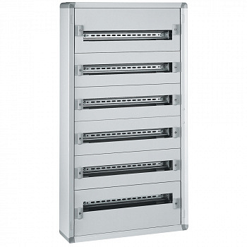 Legrand XL3 160 Шкаф метал. XL3 160 6 реек 144М 1050х575х147 без дверцы