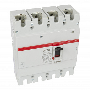 Legrand DRX250 термомагнитный 200A 4П 18KA