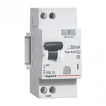 Дифференциальный автомат RX3 30mA 20A 1П+N Тип AC. Legrand