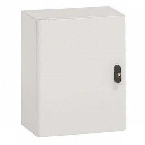 Металлический шкаф Atlantic IP66 IK10 RAL 7035 600x400x200 вертикальный. Legrand