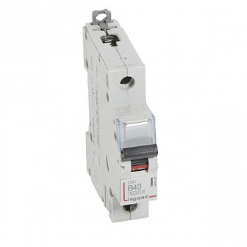 Автоматический выключатель DX3 6000 10kA 40A 1П тип В. Legrand