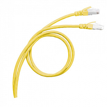 Legrand Коммутационный шнур RJ 45 категория 6а S/FTP PVC -экранированный 1 м желтый