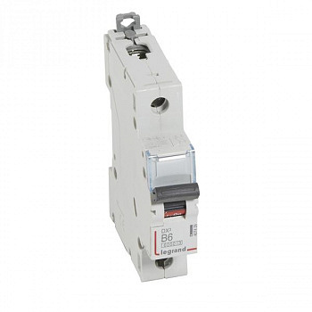 Автоматический выключатель DX3 6000 10kA 6A 1П тип В. Legrand