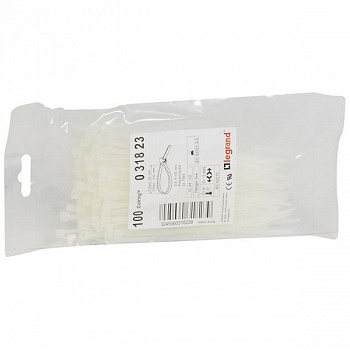 Кабельный хомут Colring 3,5х140 упаковка 100 шт. Бесцветный. Legrand