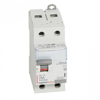 УЗО DX3 2П 30mA 25А тип AC. Legrand