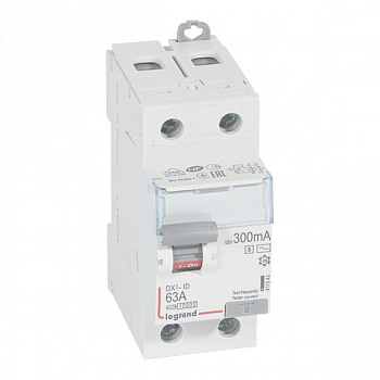 УЗО DX3 2П 300mA 63А тип AC-S. Legrand
